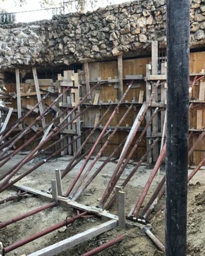 cemento armato Consolidamento fabbricato villa Giuliante