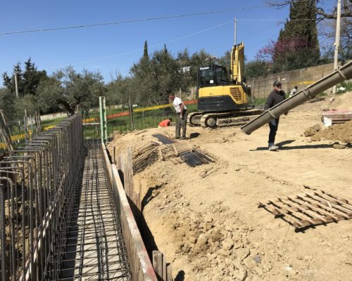 cemento armato Consolidamento fabbricato villa