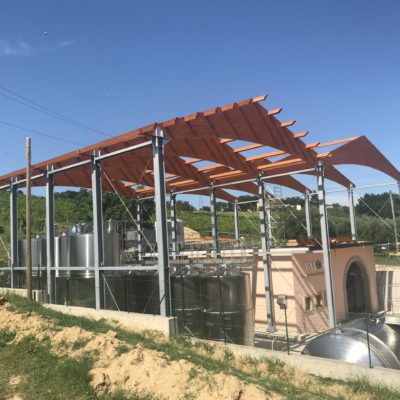 Costruzione nuova struttura per cantina