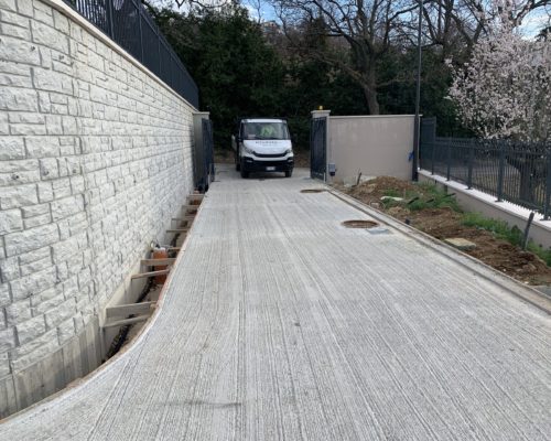 cemento armato Consolidamento fabbricato villa