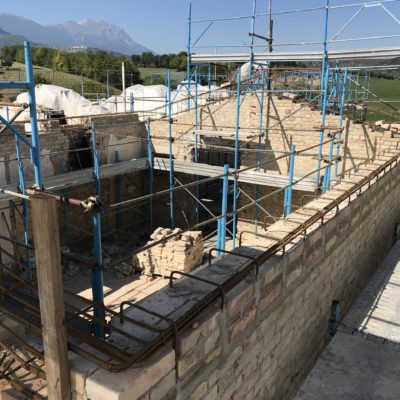 cemento armato Consolidamento fabbricato San Pellegrino