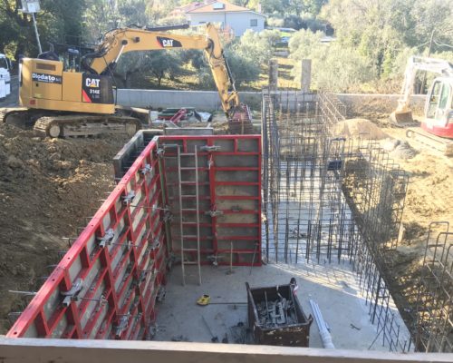 cemento armato Consolidamento fabbricato villa