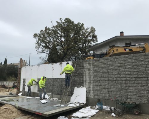 cemento armato Consolidamento fabbricato villa